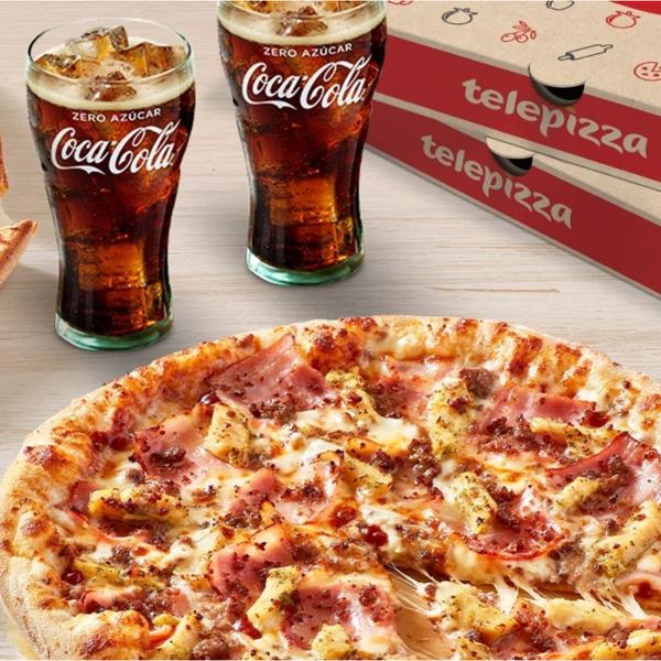 40% Dcto. En Telepizza Presencial Y Online