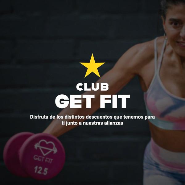 50% dcto. en la matrícula Get Fit