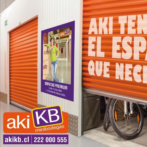 20% dcto. en mini bodegas Aki KB, Vespucio