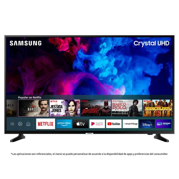LED Samsung 43" Crystal UHD 4K Smart TV