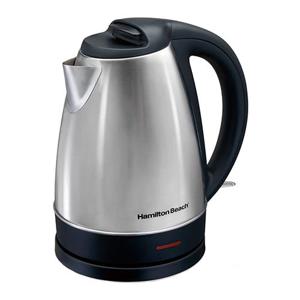 Hervidor Hamilton Beach 1500W 1,7 L Acero Inox., 2 Años Garantía