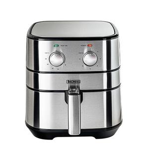 Freidora de Aire Thomas 5 Lt, 1700W, Acero Inox, 2 Años De Garantía