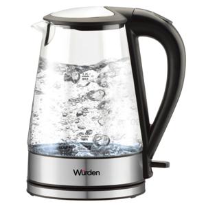 Hervidor Wurden WKE-GLASS100 1.7 Litros, 2 Años garantía