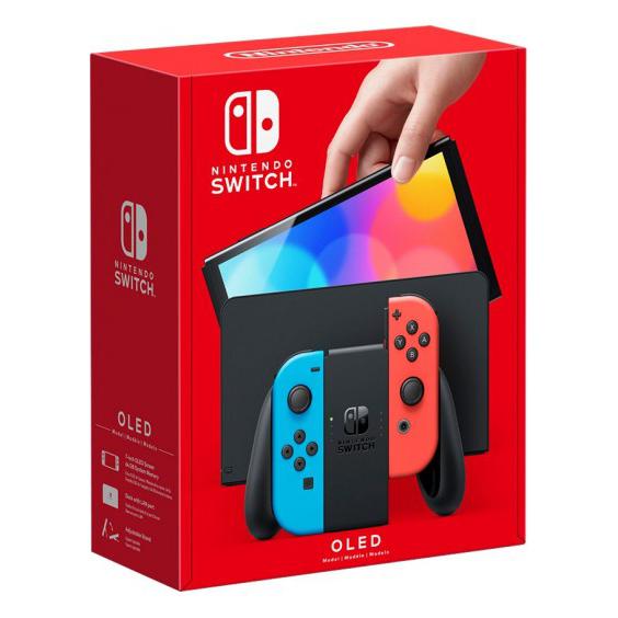 Consola Nintendo Switch OLED Neon 64 GB (Versión Nueva)