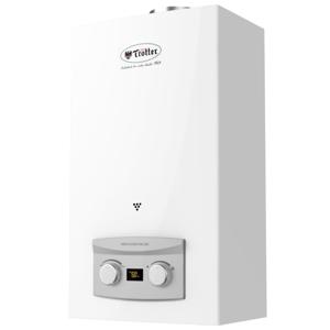 Calefon Albin Trotter 6 Lt, Ionizado, Visor Digital Temperatura, Gas Licuado