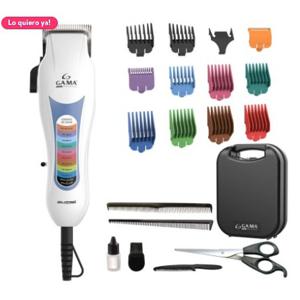 Corta Pelo Gama Clipper GM596, 19 Accesorios, 2 Años De Garantía
