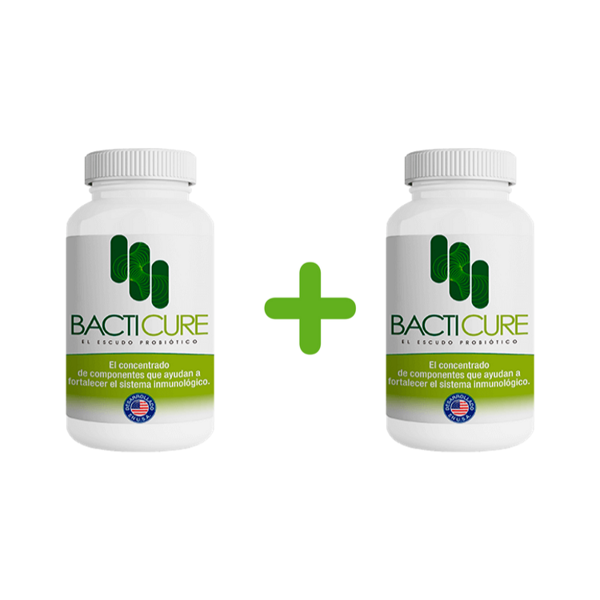 Bacticure Escudo Probiotico 2x1, 60 días
