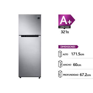 Refrigerador Top Mount No Frost Samsung 321 litros