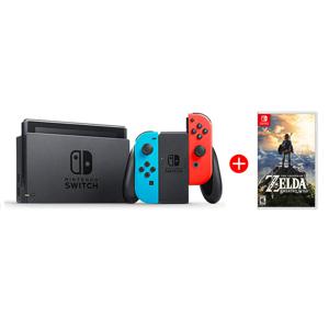 Combo Consola Nintendo Switch Neón + Juego Nintendo Switch The Legend of Zelda: Breath of the Wild