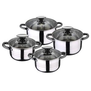 Batería De Cocina Acero Inoxidable 8 Piezas Hita