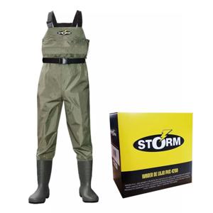 Traje De Pesca Wader Storm Impermeable Pvc