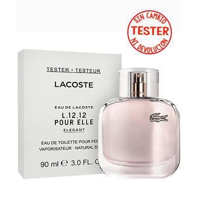 Lacoste L.12.12 Pour Elle Elegant Edt 90 Ml (Tester)