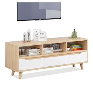 Mueble Rack Madera Cajones, 120 x 30 x 44 cm