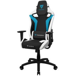 Silla Gamer Profesional ThunderX3 XC3, Hasta 150kg, Reclinación 180º, Azure Blue