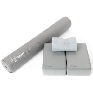 Set De Yoga Mercado Libre Basics Mat + Toalla + 2 Ladrillos