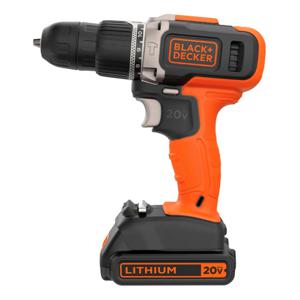 Taladro Atornillador De Impacto 20v Black+Decker + Batería + Cargador