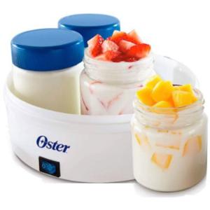 Yogurtera Oster CKSTYM1001, Incluye 4 Frascos De Vidrio Y Recetario
