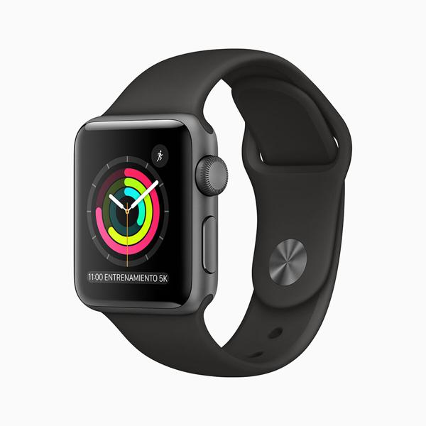 Smartwatch Apple Watch S3 38mm, 2 Colores Disponibles
