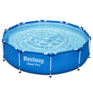 Piscina Estructural Bestway Redonda 4678 Litros + Bomba De Filtro