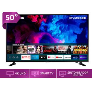 LED Samsung 50" TU7090 Crystal UHD 4K Smart TV