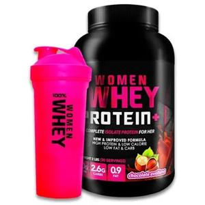 Proteina 100% Women Whey 2 Lb + Shaker Gratis