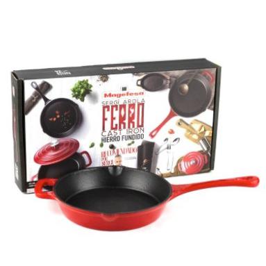 Sartén Ferro 24 Rojo Magefesa