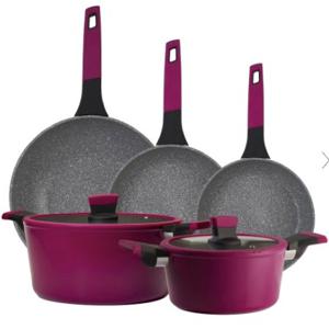 Pack Bateria De Cocina 7 Piezas Soho Cherry