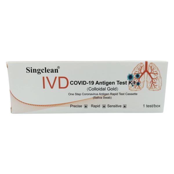 Test Rapido Antigeno Saliva Singclean Covid-19