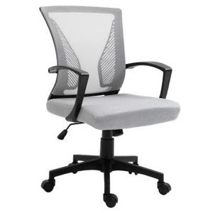 Silla PC Malla Gris