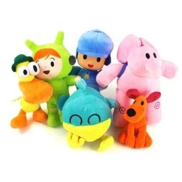 Kit 6 Peluches Pocoyo
