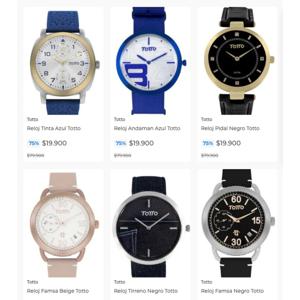 Relojes Totto En Oferta. Varios Modelos Hombre Y Mujer