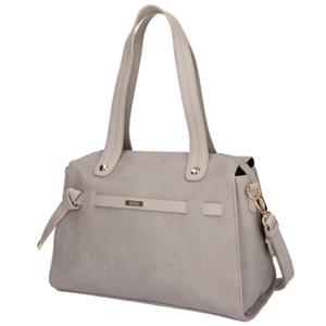 Cartera Secret Georgia Satchel Bag Grey L