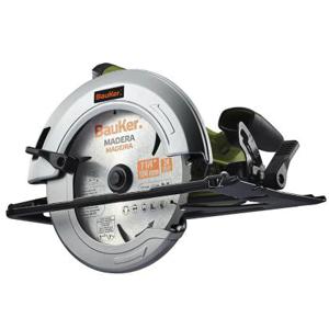 Sierra Circular Eléctrica Bauker 7 1/4" 1800W, 5500 RPM, 3 Años Garantía