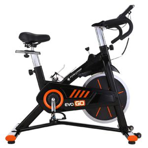 Bicicleta Spinning Evo Go Fitness, Volante 18Kg