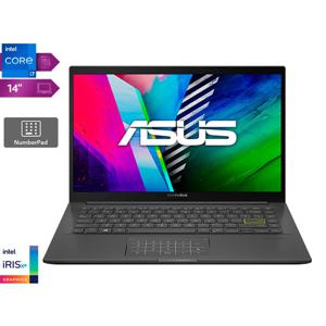 Notebook Asus Vivobook Intel Core™ I7, 8Gb Ram, 512Gb SSD, Intel Iris Xᵉ Graphics, 14.0'' Fhd