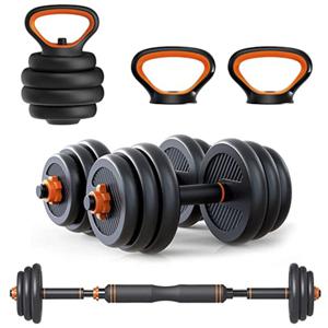 Set JKS Mancuernas 6 en 1, 20Kg