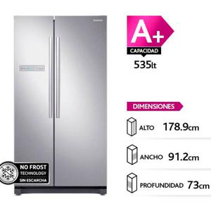 Refrigerador Samsung Side By Side De 535L Con All Around Cooling