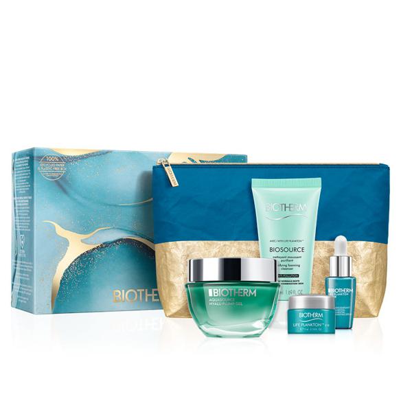 Biotherm Set Hidratacón Aquasource + Lifle Plankton