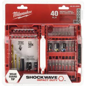 Set Juego De Puntas De Impacto Milwaukee 40 Pzs.