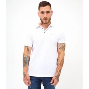 Polera JJO Cuello Polo Borde Lurex