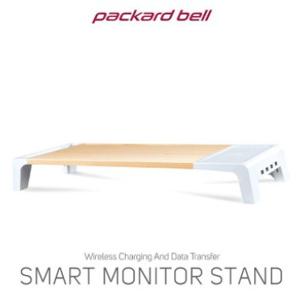 Smart Monitor Stand Packard Bell, Puertos USB, Dock De Carga Inalámbrica