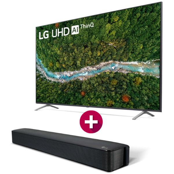 LED Smart TV 50" UHD 4K 50UP7700PSB + Soundbar SK1