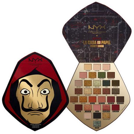 Paleta De Sombras NYX La Casa De Papel Mask Color