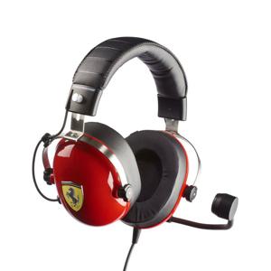Audífonos Gamer Thrustmaster T.Racing Scuderia Ferrari Edition, Audio DTS Y Micrófono Unidireccional