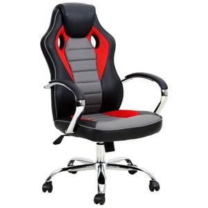 Silla Gamer Nibio Rookie NIB-5029 Con Tapizado De Cuero Sintético