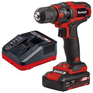 Taladro Atornillador Inalámbrico 18V 10mm Einhell + Batería 1,5 Ah + Cargador