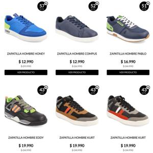 Variedad De Zapatillas En Oferta En Tienda North Star