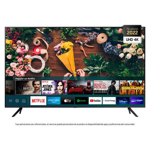 LED Samsung 55” AU7090 4K UHD Smart TV 2022