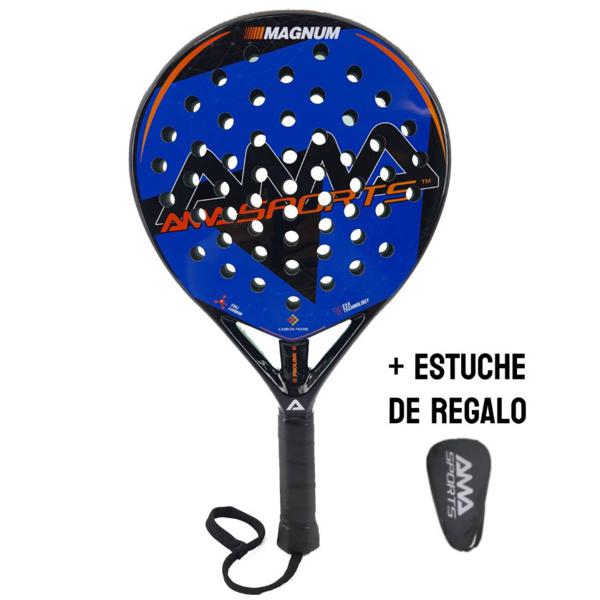 Pala Padel Amasport Magnum Carbono Incluye Estuche