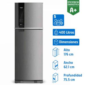 Refrigerador Whirlpool No Frost 400 Lts